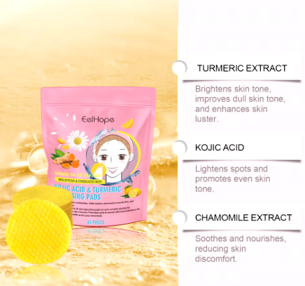 Kojic + Tumeric Cleansing Pads